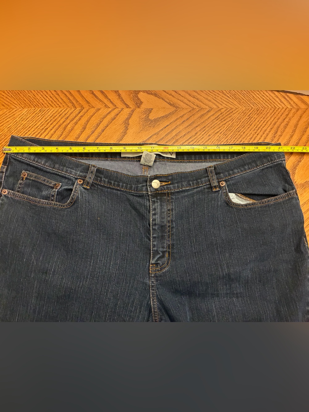 Women’s Flare Jeans in Dark Blue - Venezia size 22 petite - Picture 3 of 7
